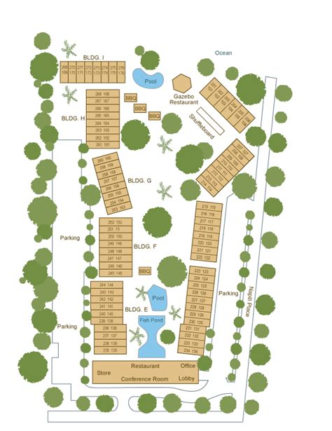 Napili Point Resort Map