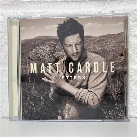 Matt Cardle CD Collection Album Letters Genre Rock... - Depop