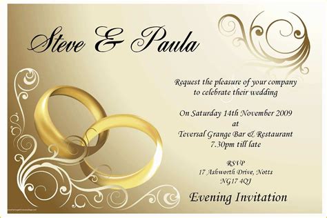 Wedding Invitation Samples Free Templates Of Affordable Wedding Invitation Card ...