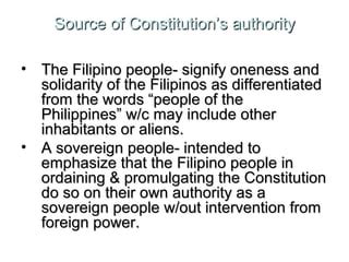 Preamble Philippine Constitution