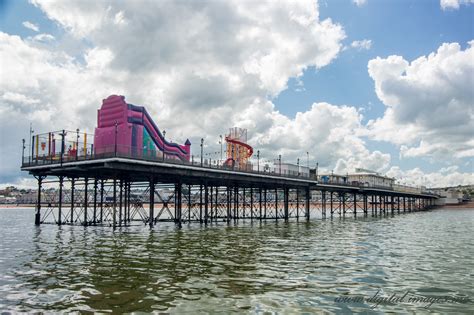 Paignton Pier From The Wet End - Digital Images