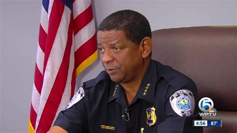 New West Palm Beach Police Chief reflects on first 30 days