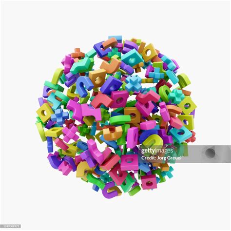 Colorful Shapes Forming A Ball High-Res Stock Photo - Getty Images