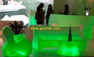 glowing colorful led long sofa chair,rgb led glowing sofa | Flickr