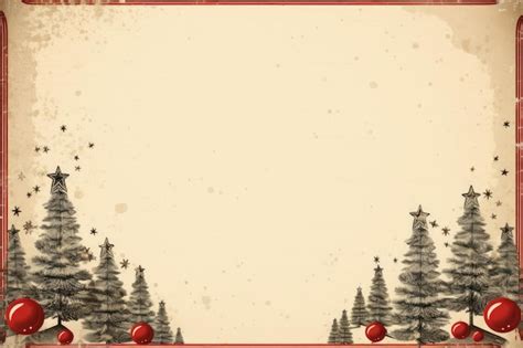 Retro Christmas card design with empty space in the center | Premium AI ...