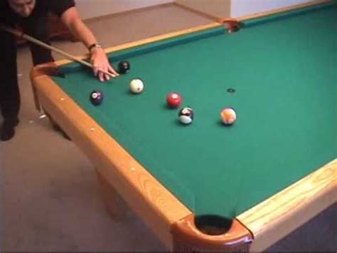 Pool Tutorial - Cue Ball Position Control | Billiards, Kiss shot, Billiards pool