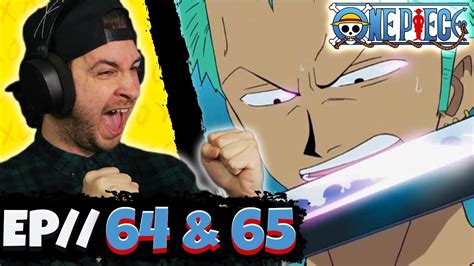 ZORO VS 100 BOUNTY HUNTERS!! // One Piece Episode 64 & 65 REACTION - Anime Reaction - YouTube