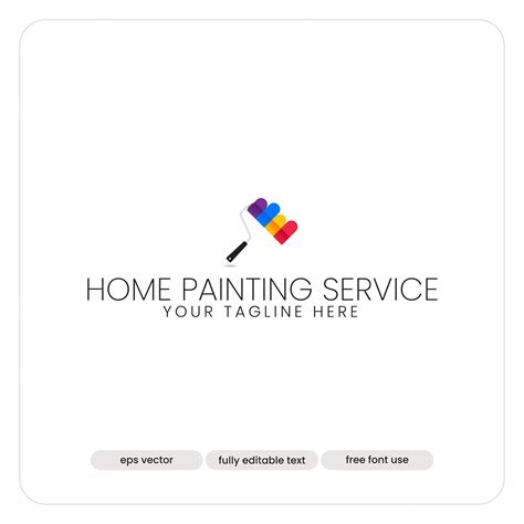 Premium Vector | Isolated painting service logo premium eps 10 elegant ...