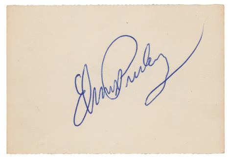 Elvis Presley Signature (1969) | RR Auction