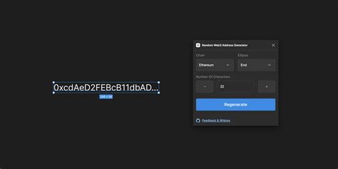 Web3 Random Address Generator | Figma Community