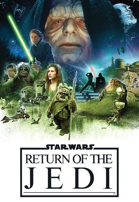 Great looking Star Wars Return of the Jedi poster. #starwars # ...