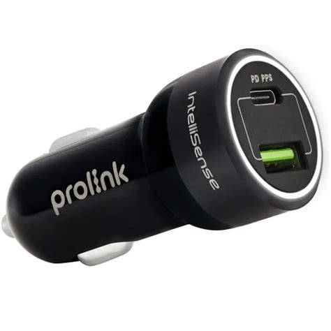 PROLiNK PCC24501 51W 2-Port PD USB Car Charger Price in Bangladesh