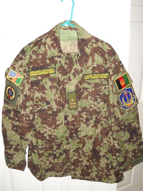 Afghan army uniforms