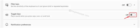 How to Turn Off Toggle Key Sound on Windows 11 : 3 Methods