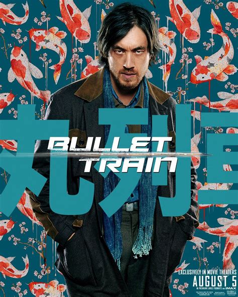 Bullet Train Character Posters Shows Off Star-Studded Assassins