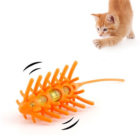 Cat Toys MotoMouse Electronic Cat Bug Toys For Indoor Cats Interactive ( Cat Mouse Toy, Cat Toy ...