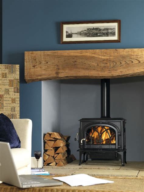 jotul fireplace - Google Search | Estufas hogar, Salones de madera ...