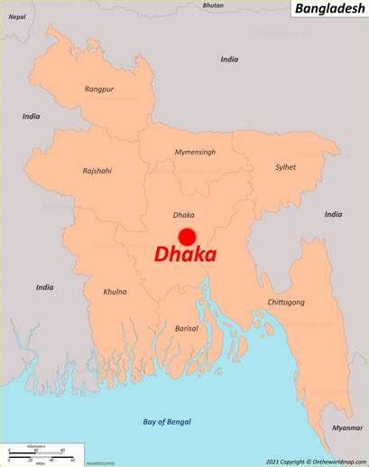 Dhaka Map | Bangladesh | Detailed Maps of Dhaka