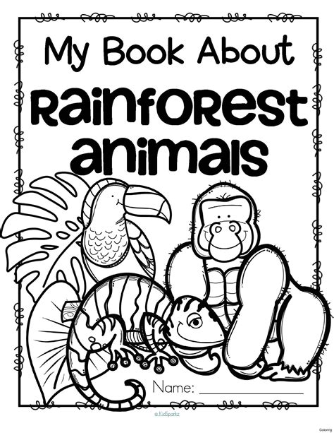 Rainforest Drawing For Kids at GetDrawings | Free download