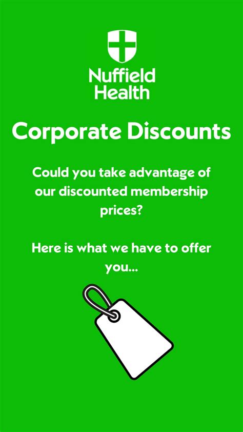 Nuffield Health - Corporate Discount’s @ Nuffield Health 🏢...