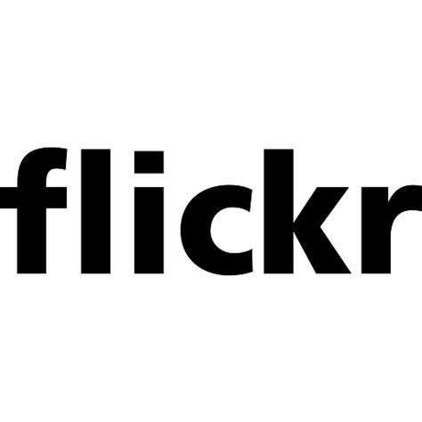 Flickr logo vector SVG, PNG download free