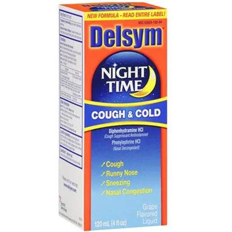 Delsym Adult Nighttime Cough and Cold 4 oz – Mountainside Medical Equipment