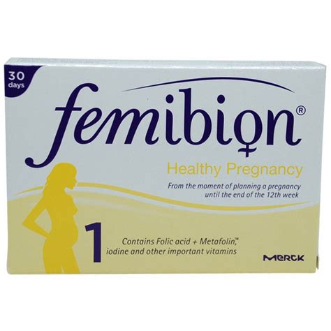 Buy Femibion 1 Healthy Pregnancy Tablet 30's online at best price in the UAE | Life Pharmacy