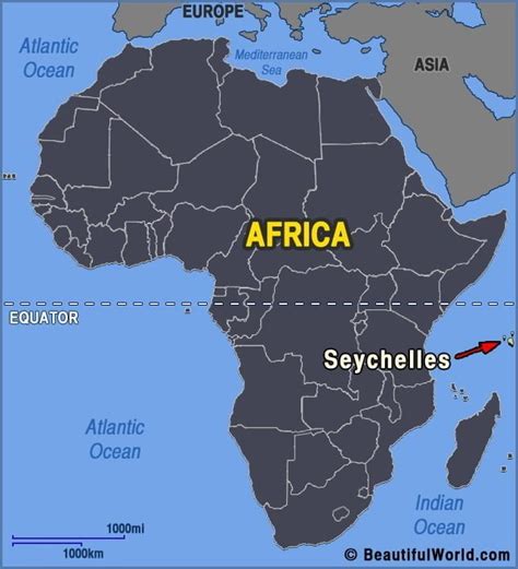 Map of Seychelles - Facts & Information - Beautiful World Travel Guide