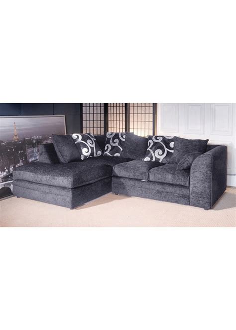 Fabric Corner Sofa Grey - Yes Appliance Rentals