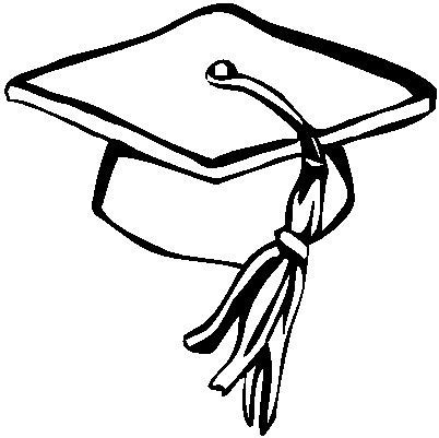 graduation cap free printable coloring page | kvrooma1 | Flickr