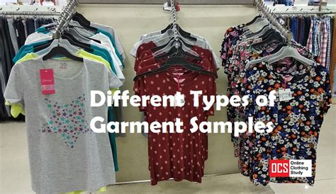 14 Different Types of Garment Samples