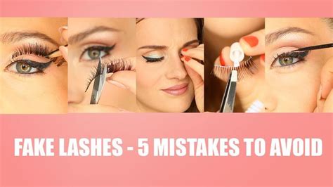 FAKE LASHES HACKS - 5 Mistakes you’re probably making - Beginner ...