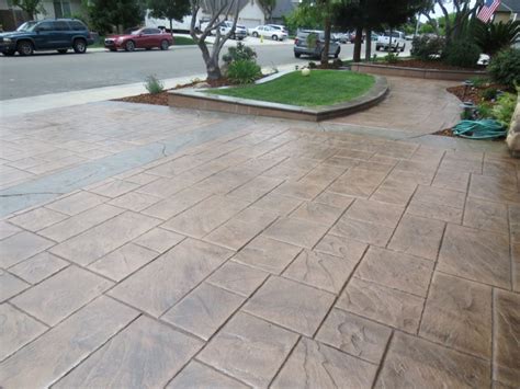 Stamped Concrete Driveways - Simi Valley Concrete And Masonry | Driveways, Pool Decks, More