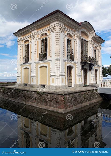 Small palace stock photo. Image of reflection, pond, aristocratic - 3538036