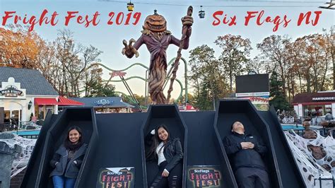 Fright Fest 2019 | Six Flags NJ - YouTube