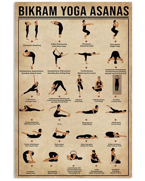 bikram yoga poses explained