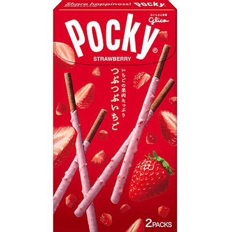 Glico Pocky Tubutubu Strawberry 55g - NikanKitchen (日韓台所)