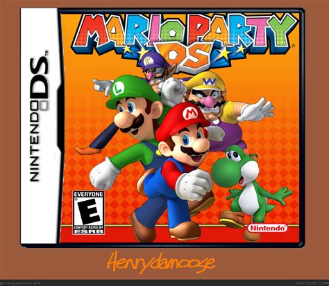 Mario Party DS Nintendo DS Box Art Cover by Henrydamoose