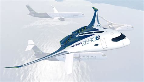 Airbus Presents ZEROe: 3 New Zero-Emission Concept Aircraft