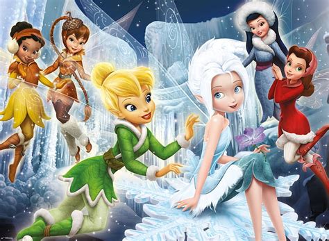 Disney fairies, fawn, rosetta, perywinkle, tinkerbell, fairy, winter ...