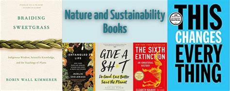 5 Spectacular Sustainability and Nature Books You Need to Read