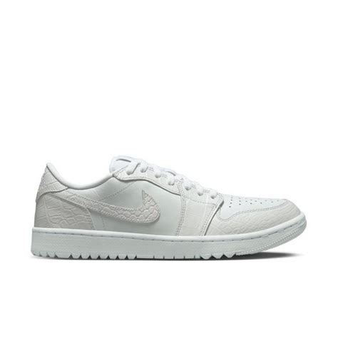 Air Jordan 1 Low G Spikeless Golf Shoe-White/White | NIKE | Golf Town ...