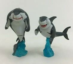 Shark Tale Toy Figures PVC Toppers Lenny and Frankie Sharks Lot ...