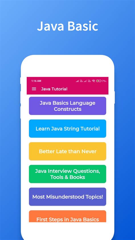 Java Tutorial APK for Android Download