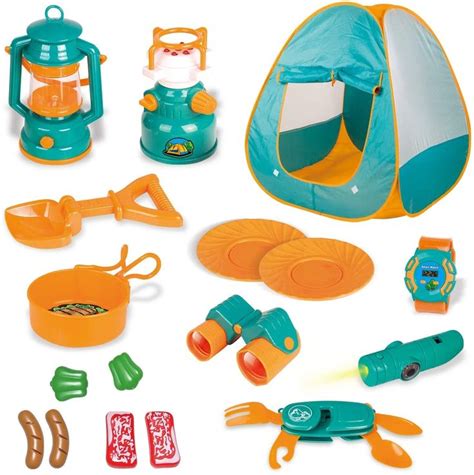 Best Gift For Outdoor Adventurers: Kids Camping Gear Set | Camping toys, Kids camping gear, Play ...