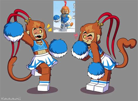 Cheerleader Wukong - Monkie Kid by Kurururumii on DeviantArt