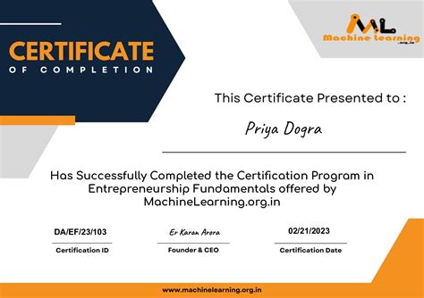 Entrepreneurship Fundamentals Certification | Get Free Certificate