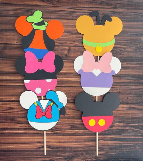 Mickey Mouse Clubhouse Birthday Cake Topper Edible Ic - vrogue.co