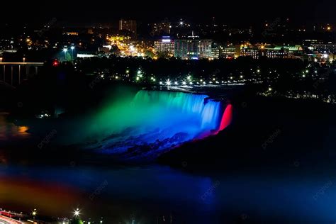 Night View Of Niagara Falls Background Images, HD Pictures and ...