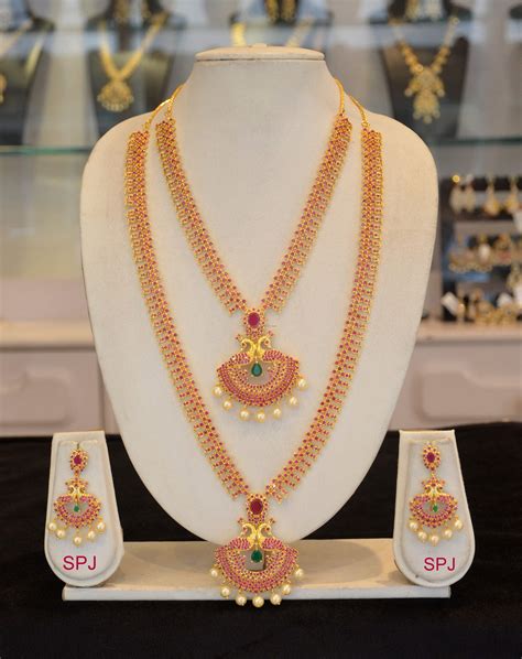 Indian Wedding Jewellery Sets ~ South India Jewels